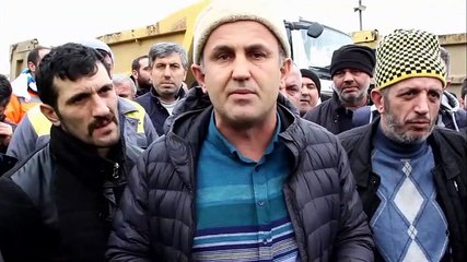 Rize-Artvin Havalimanı işçilerinden basın açıklaması