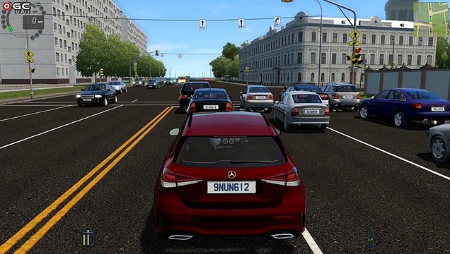 City Car Driving 2018 Mercedes Benz A Class Traffic Fast Driver Games FHD