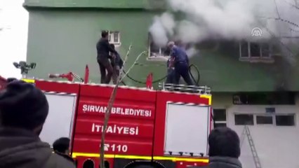 Şirvan'da ev yangını - SİİRT