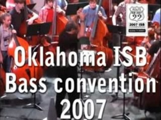 Double bass Conventions Oklahoma 2007 and Paris Bass2008