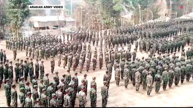 Buddhist rebels clash with Myanmar forces, thousands displaced