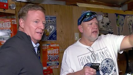 Roger Goodell surprises Cowboys fans with Super Bowl LIII tickets
