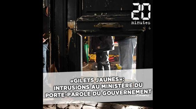 «Gilets jaunes»: Benjamin Griveaux évacué, après des intrusions dans son ministère