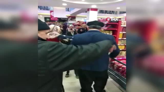 Markete Eşekle Geldi, Poşet Yerine Heybeyi Kullandı