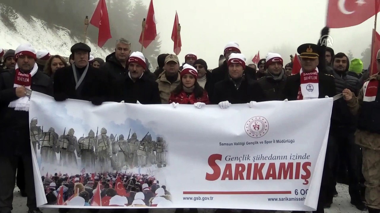 Sarıkamış şehitleri anılıyor - SAMSUN