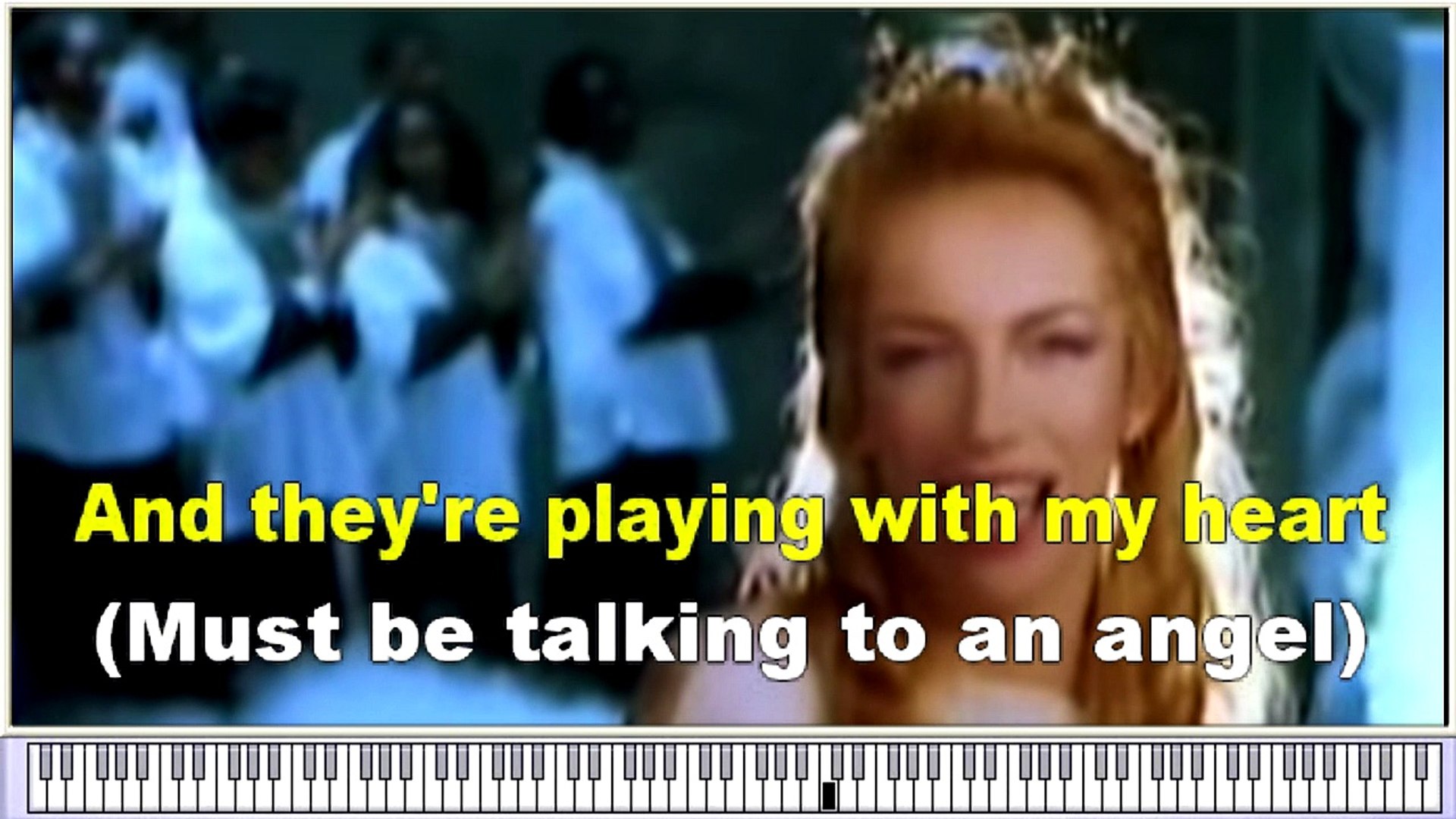 Eurythmics There Must Be An Angel Playing With My Heart Karaoke Songs Video Dailymotion