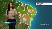 Previsão Nordeste – Chuva na maior parte da Região