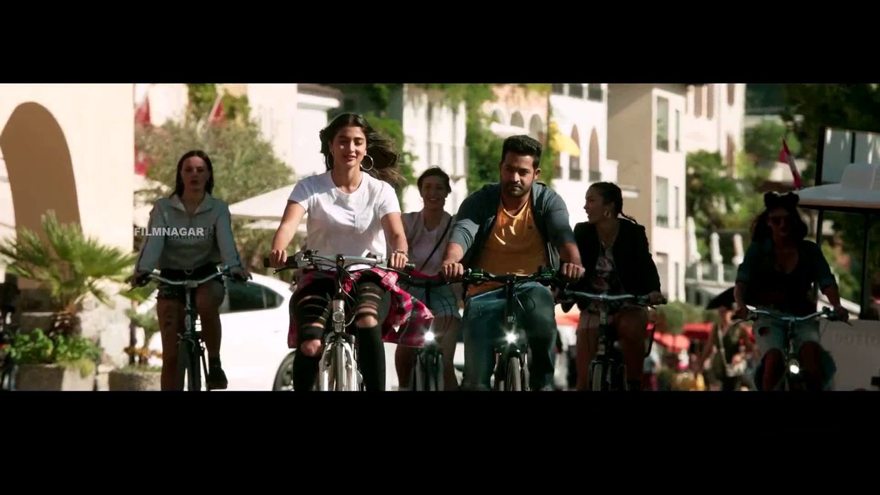 Anaganaganaga - Full Video  Song_Aravindha Sametha  Jr. NTR, Pooja Hegde _ Thaman S