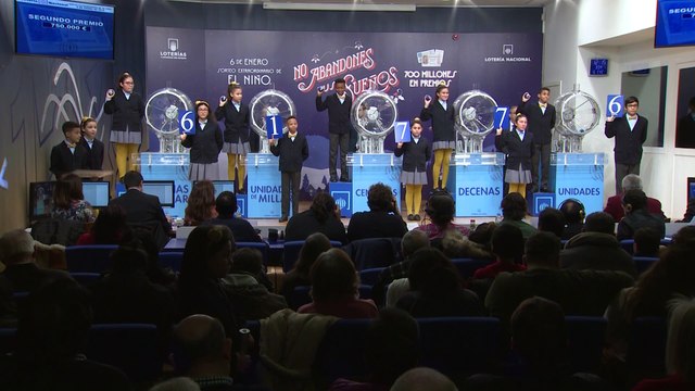 El Sorteo de 'El Niño' reparte 700 millones en premios por todo el país