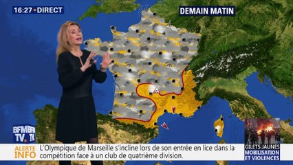 La météo pour ce lundi 7 janvier 2019