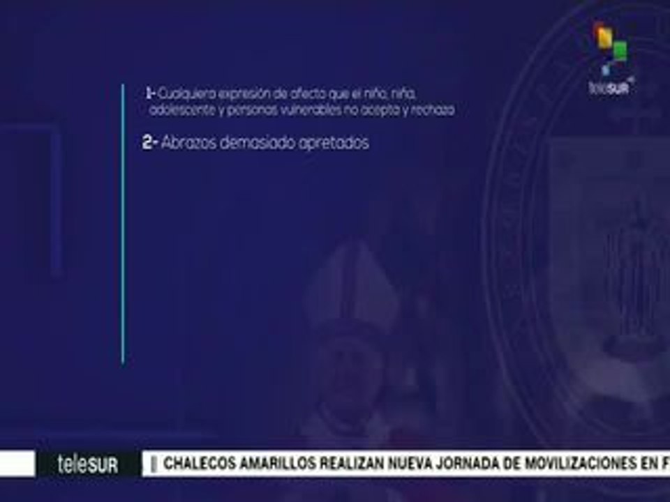 Chile: iglesia publica instructivo para prevenir abusos sexuales