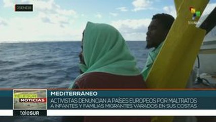 Países de Europa retienen a migrantes en Mar Mediterráneo