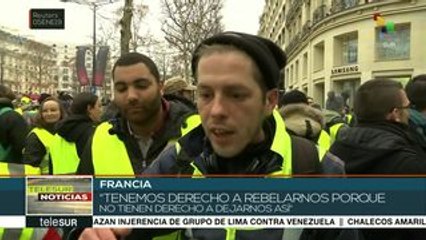 Download Video: teleSUR Noticias: Francia: reprimen multitudinarias protestas