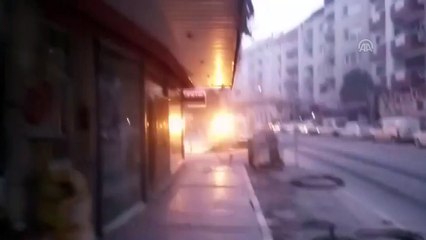 Trafodaki patlama paniğe yol açtı - İZMİR