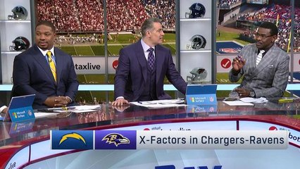 Who are the Chargers-Ravens X-factors?