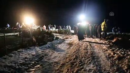 Ağıl çöktü 75 koyun telef oldu - VAN