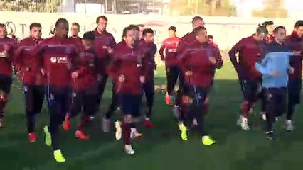 Trabzonspor'da ikinci yarı hazırlıkları - ANTALYA