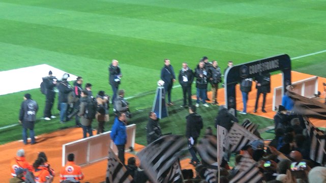 Pontivy et le PSG entrent sur le terrain