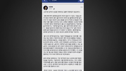 천정배 "광주형 일자리 사업 위해 입법 추진" / YTN