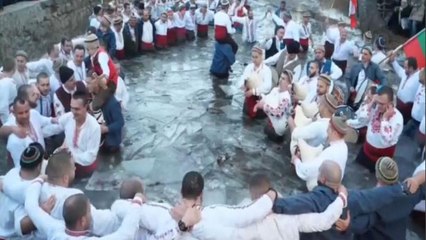 Icy epiphany in Bulgaria