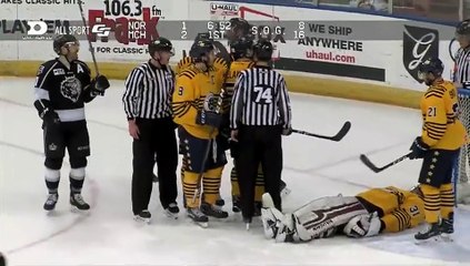 ECHL Norfolk Admirals 1 at Manchester Monarchs 2