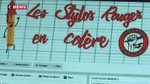 Les enseignants sont en colère et créent le mouvement des stylos rouges