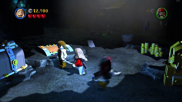 LEGO Pirates of the Caribbean Walkthrough Part 5 - Isla De Muerta (Curse of the Black Pearl Finale)
