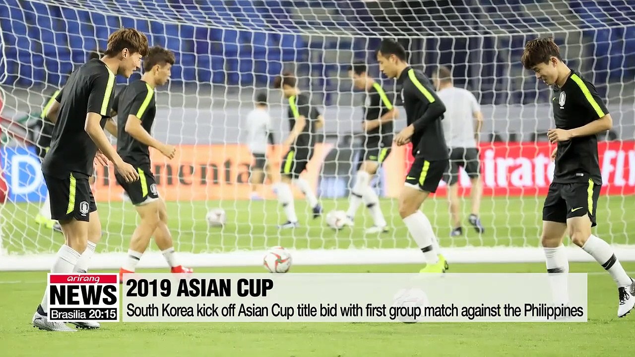 South Korea kick off Asian Cup title bid with first group match against the Philippines
