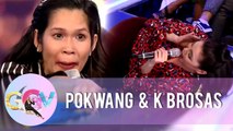 GGV: K Brosas falls off stage because of Pokwang