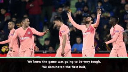 Download Video: Valverde delighted as Barca move five points clear