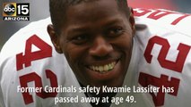 Former Cardinals safety Kwamie Lassiter dies at age 49 - ABC15 Sports