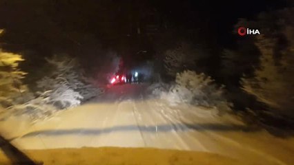 Dağda Mahsur Kalan İtalyan ve Tercümanı Uzun Uğraşlar Sonrası Kurtarıldı