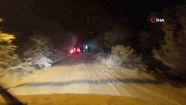 Dağda Mahsur Kalan İtalyan ve Tercümanı Uzun Uğraşlar Sonrası Kurtarıldı