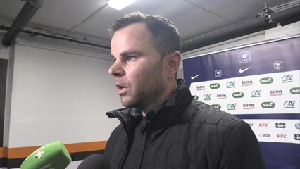 32es - Blanchard : "Très fier de mes joueurs"