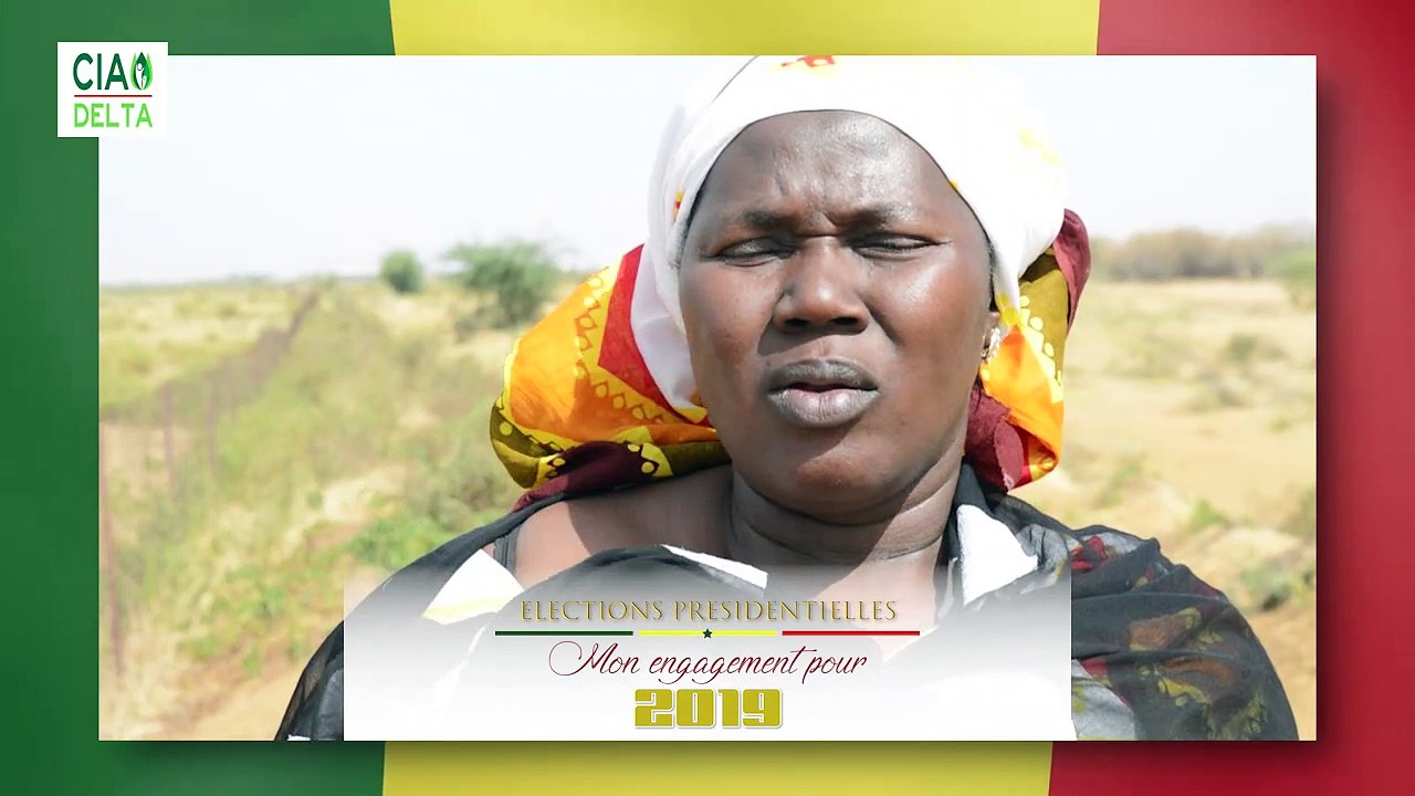 [Election Présidentielle] Mon Engagement pour 2019 en faveur de la vallée du fleuve Sénégal Aujourdhui, Anna Diop présidente des femmes productrices de Gandiaye