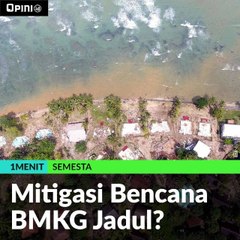 Mitigasi Bencana BMKG Jadul?