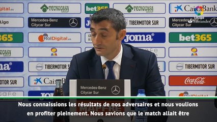 18e j. - Valverde : "Ravis de ces trois points"