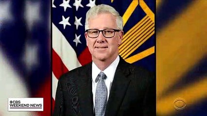 Скачать видео: Pentagon chief of staff Kevin Sweeney resigns