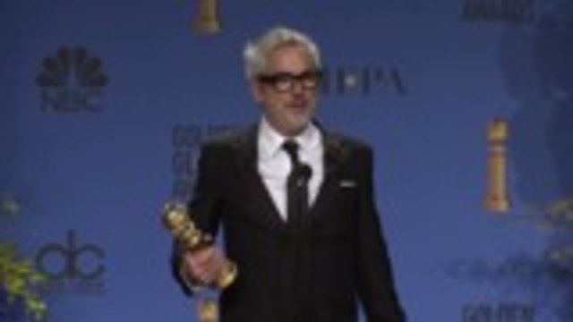 Alfonso Cuaron Wins Best Director For 'Roma' | Golden Globes 2019