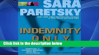 Popular Indemnity Only (V.I. Warshawski Novels) - Sara Paretsky
