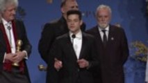 Rami Malek Wins Best Actor for 'Bohemian Rhapsody,' Film Wins Best Picture | Golden Globes 2019