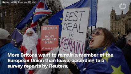 Britons Would Now Vote To Stay In EU Says New Poll