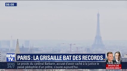 Paris: la grisaille bat des records