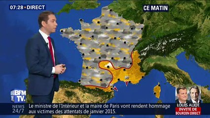 La météo pour ce lundi 7 janvier 2019