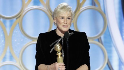 Download Video: Golden Globes 2019: Glenn Close Receives Standing Ovation For Empowering Speech