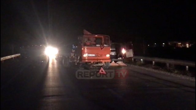 Report TV - Aksident me pasojë vdekjen, karrotreci përplas 45-vjeçarin te Ura Vajgurore