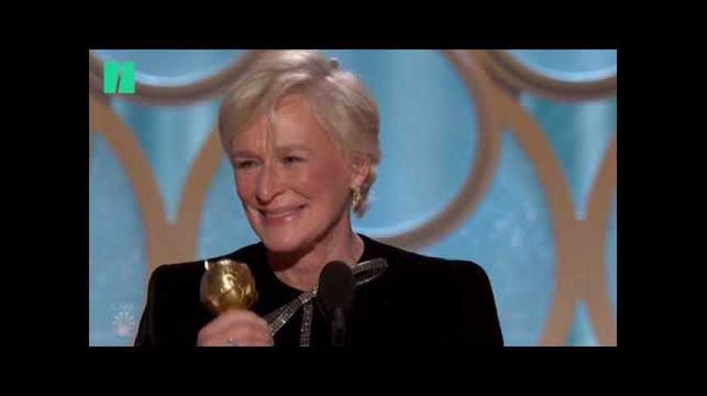 Glenn Close aux Golden Globes a volé la vedette à Lady Gaga