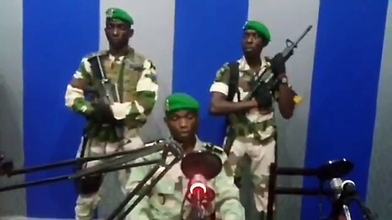 Gabon'da darbe girişimi