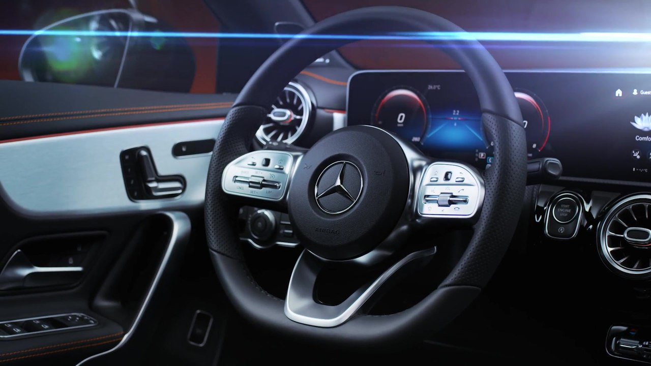 The new Mercedes-Benz CLA at CES 2019 Teaser