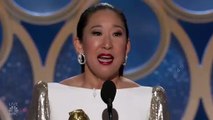Golden Globes 2019: Sandra Oh Bows To Parents As A Form Of Thanks